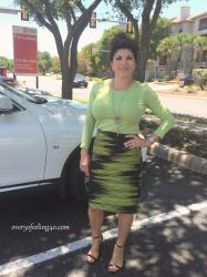 Fashion Over 50:  Summer Sunday Style Sweet Spot with Professional Wea