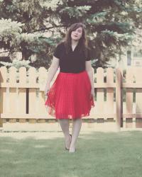 Red & Leopard | Workwear Wednesday