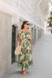 Vestido tropical