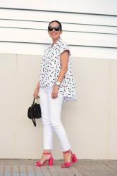 ZARA PRINTED SHIRT OUTFIT