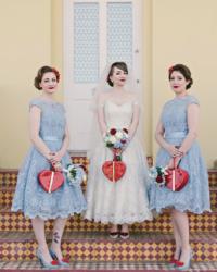 My vintage seaside wedding - the outfits part 2: the bridal party