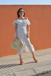 MANGO SUMMER DRESS OUTFIT