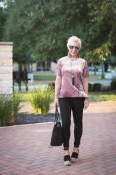 Summer-to-Fall Transition Piece | Velvet Top