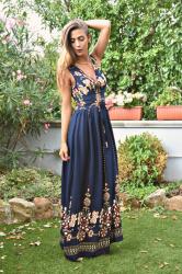 Maxi dress in perfetto stile gipsy