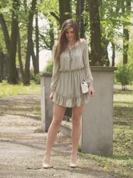 PRETTY LIGHT GREEN DRESS | DRESSLILY 