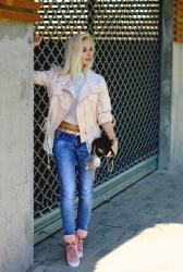 Pink jacket || Shein, Soluel