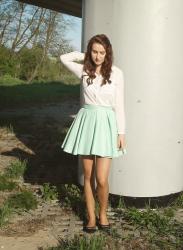 Mint skirt