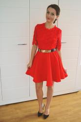 Red dress