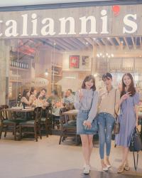 Girls’ Lunch Out at Italianni’s UP Town Center