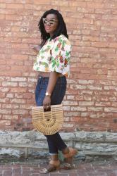 Fruity Crop Top & The Summer “IT” Bag