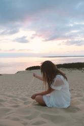 Arcachon et la Dune du Pilat au coucher du soleil