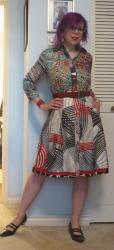 Monday Means a Patterned Dress