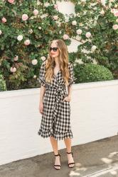 A Wrap Dress to Wear in Summer and Fall