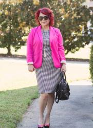 9 to 5 Style in Bright Pink Blazer
