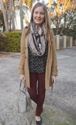 Getting More Wear From Your Wardrobe: Work and Weekend with Burgundy Pants