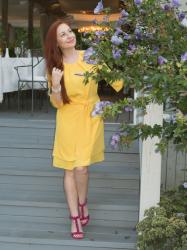 DIY Yellow Dress