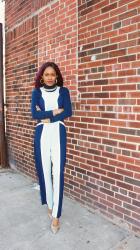Color Block Jumpsuit: Winter to Spring
