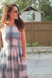 Indigo Blue Handmade Dress (Plus a DIY Tutorial!)