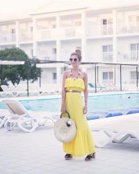 YELLOW DRESS IN JAMAICA