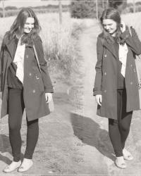 Outfit I Trenchcoat-Liebe zur Golden Hour im Kornfeld