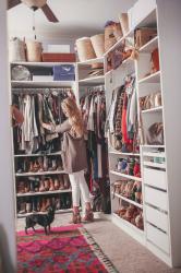 How To Clean Out Your Closet + Info on Harvey Donations