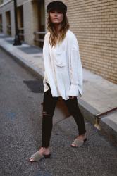 COMFORTABLE + CHIC STREET STYLE