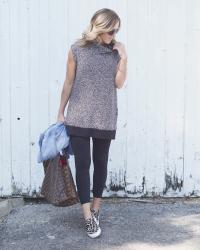 Sleeveless Sweater for Fall + 3 Random Thoughts