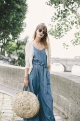 DENIM OVERALL