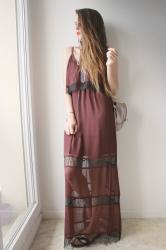[LOOK] La robe longue inspiration Nuisette