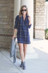 Plaid Dress: An On-The-Go-Look For Fall