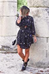 galaxy dress