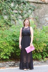 How to dress down a black evening dress (Personal styling)