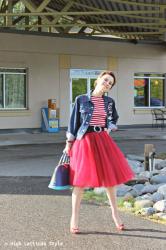 No fear of a great tulle skirt look | linkup