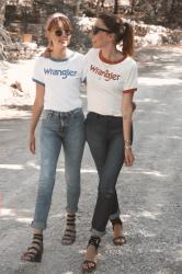 The perfect fit jeans with Wrangler