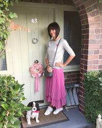 Taking A Look At Finery + WIW Pink Pleats