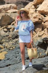 Arcadinas off shoulder in Fuerteventura