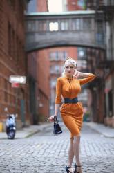 Cognac Orange || Autumn with Top Vintage