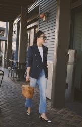 The Always Classic Fall Item to Buy — Navy Blazer