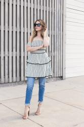 3 Tips To Style A Dress Over Jeans