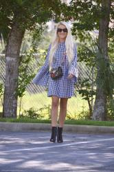 The Perfect Gingham Dress For Fall