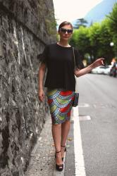 Tubino stampa tribale –  Ethnic Print Pencil Skirt (Personal Styling)