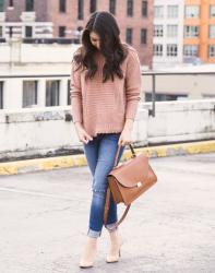 Rose Gold Sweater