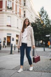 Sporty & Smart – Hoodie and Blazer Combo