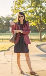 Fall Colors: Burgundy + Navy