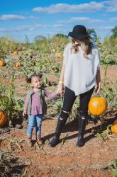 Mommy and Me Pumpkin Patch Outfits