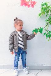 ♡ BOMBERS PERSONNALISABLES ET LOOKS ROCK N' ROLL CHEZ IKKS JUNIOR ♡