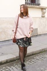 Mon gros pull rose oversize