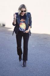 How To Wear A Vintage Rock T-Shirt