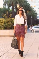 Tweed Skirt