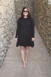 Polka Dot Swing Dress